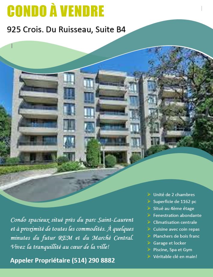 Property 925 Crois. du Ruisseau, Suite B4 img3
